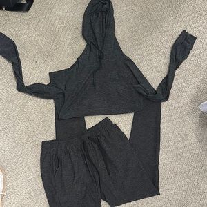 Outdoor Voices Sweatsuit (hoodie + joggers)